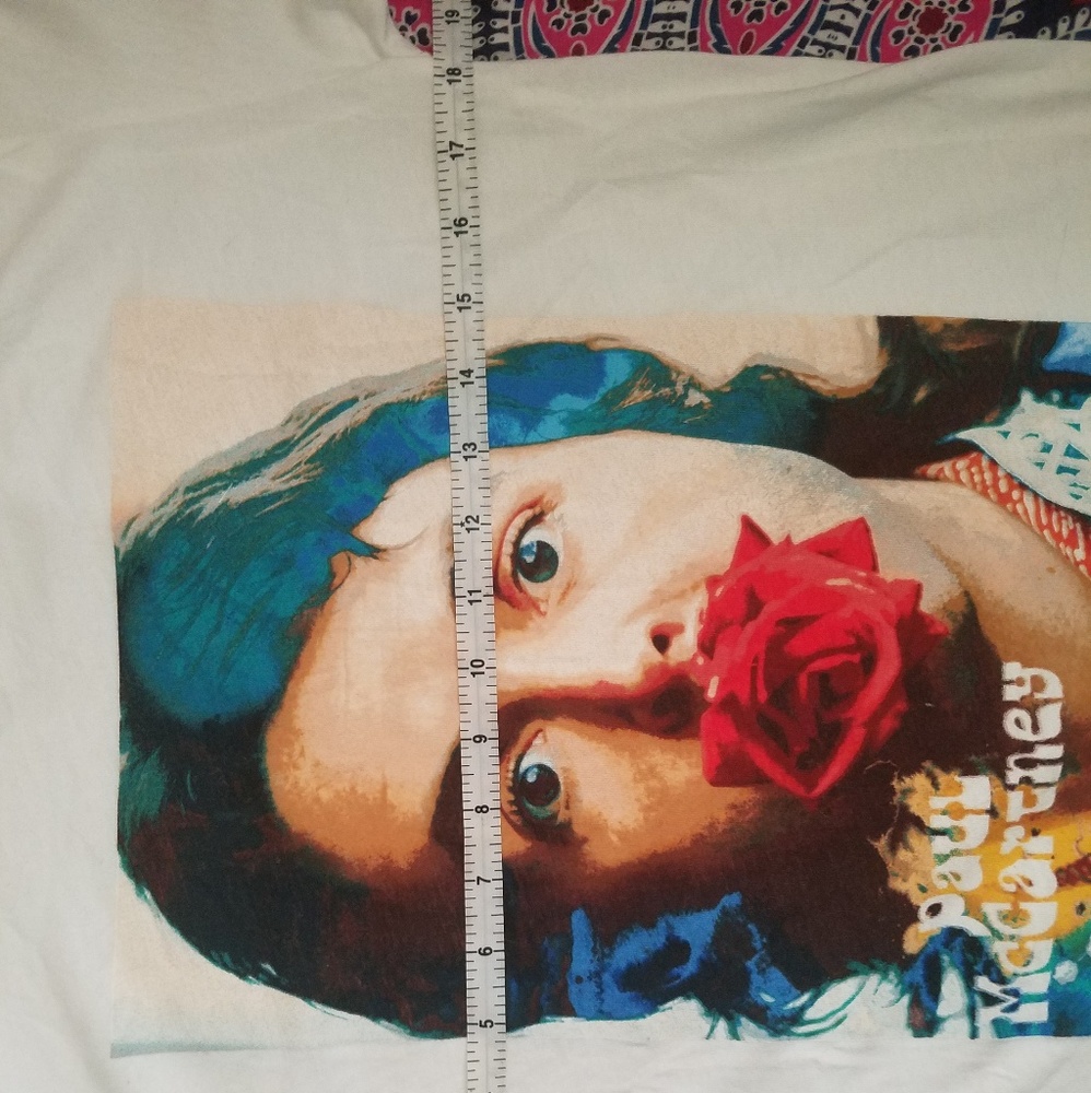 *SOLD!*P1aul McCartney Concert Tee 2019- ROSE - Picture 5 of 6